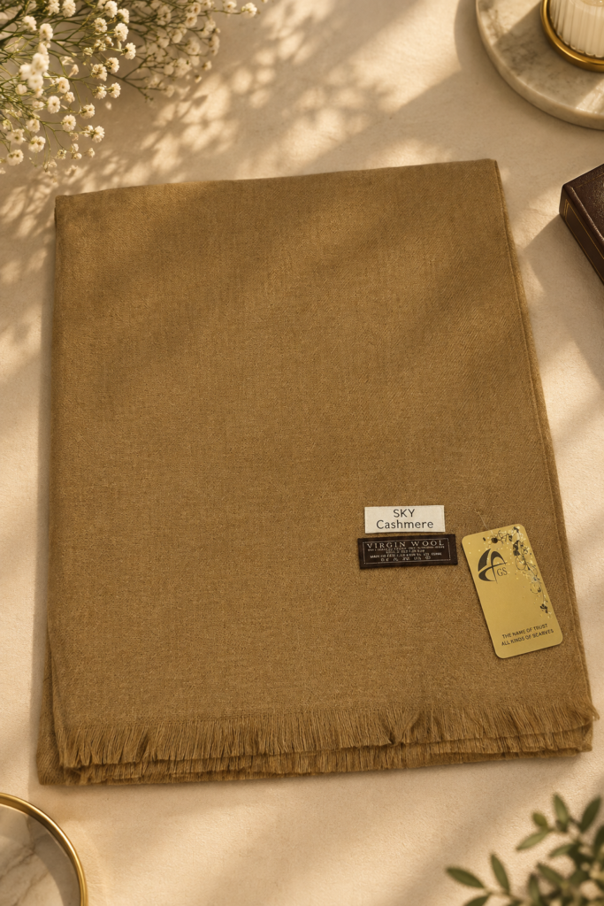 SKY Cashmere – Premium Virgin Wool Shawl