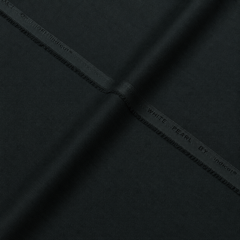 White Pearl by Indicot x Dastaan – Winter Wash N Wear Gents Fabric Zinc Green