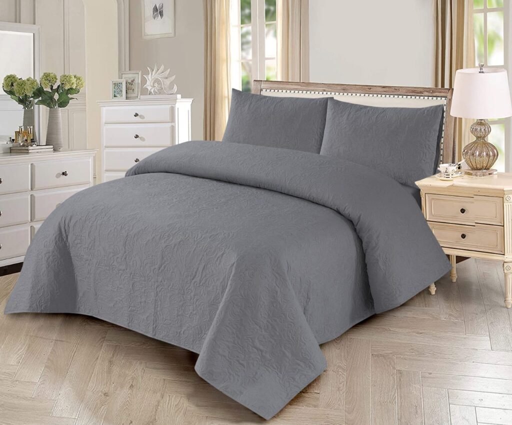 Quilted Bedspread – 3 Piece Set