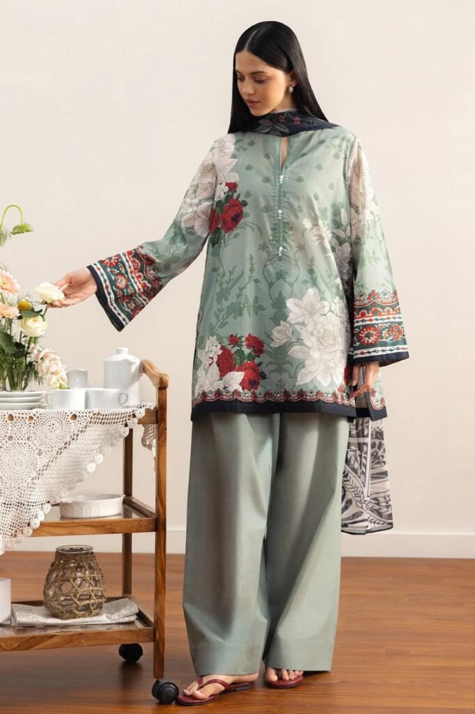 COCO by Zara Shahjahan Prints Drop One Unstitched 3-Piece Zen-10B