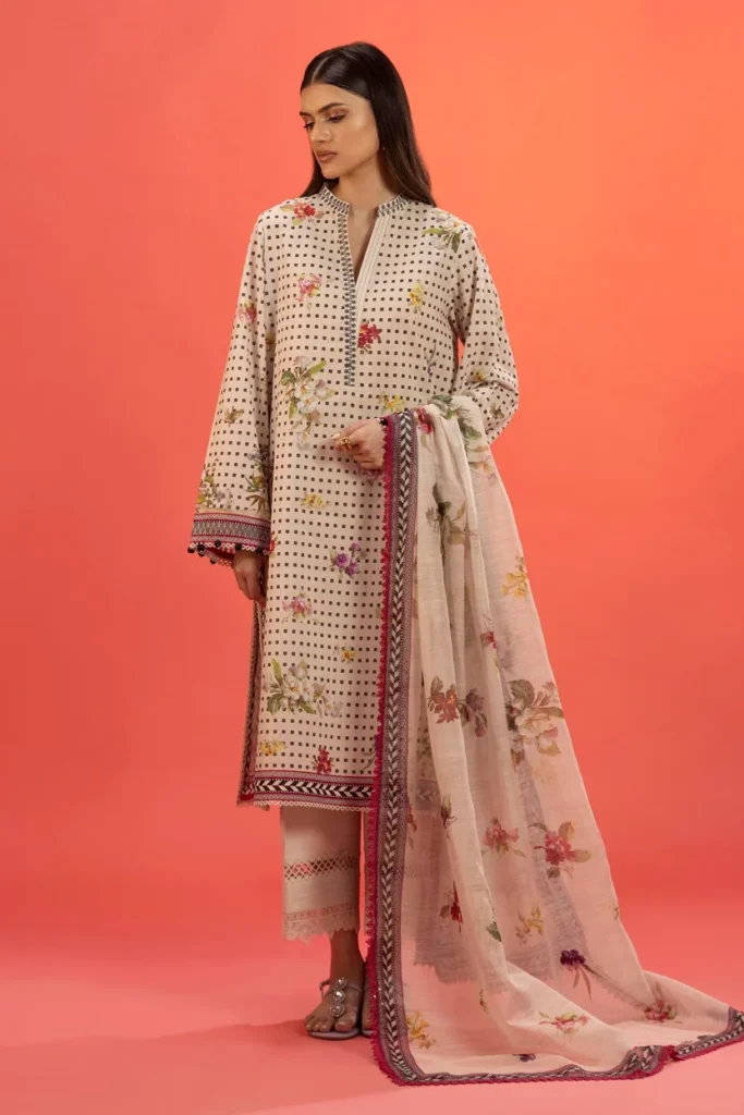 Sana Safinaz Unstitched Lawn 2 Piece Suit