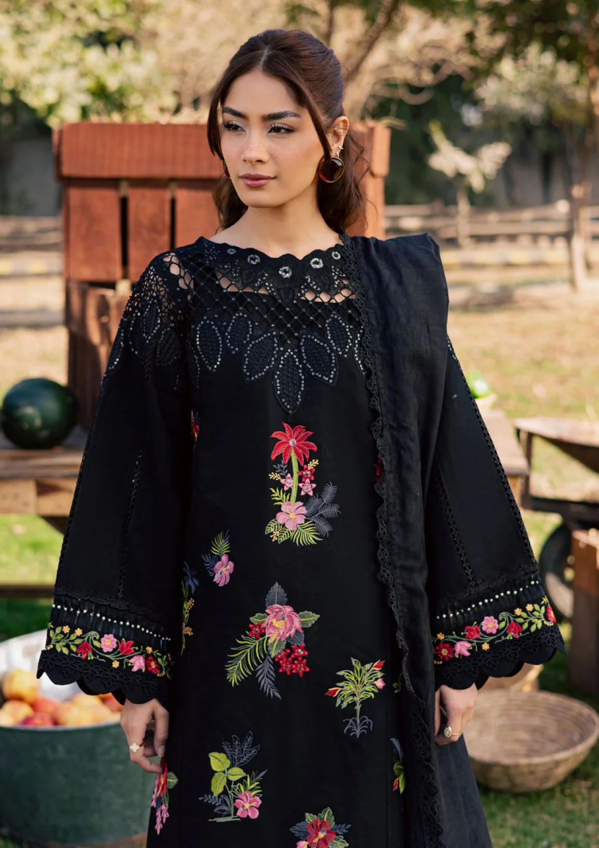 Parishay Summer Queen Lawn Collection'26 Vol 2 – SQ-11 | Embroidered 3 Piece Lawn Suit with Fancy Woven Dupatta