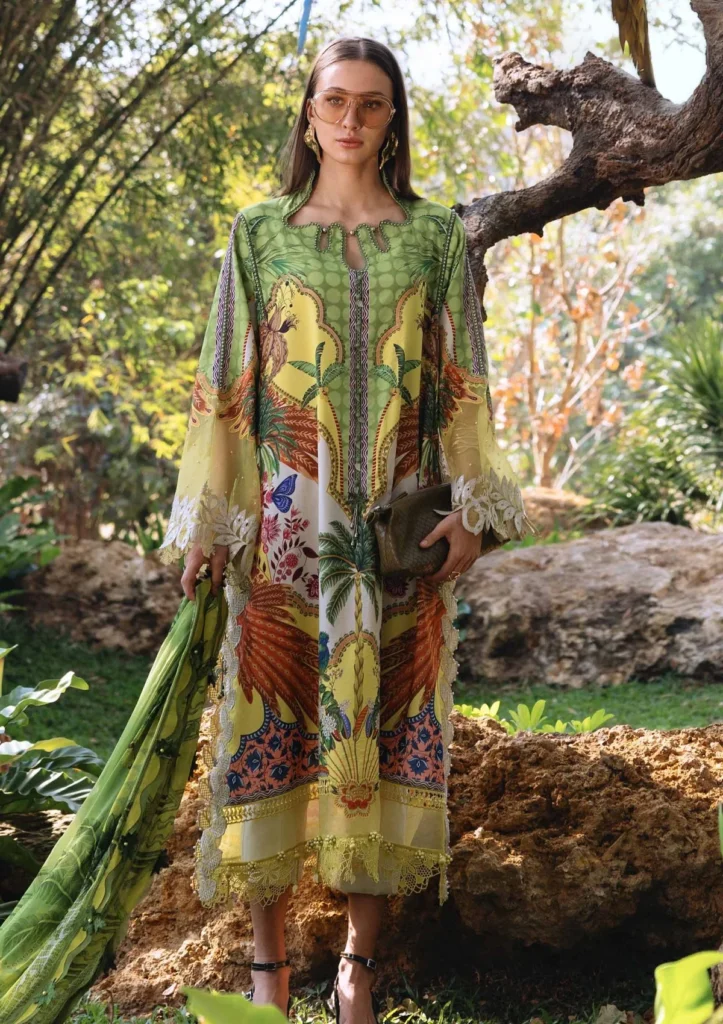 M.Prints Volume 29 Printed Lawn 3 Piece Suit 5B