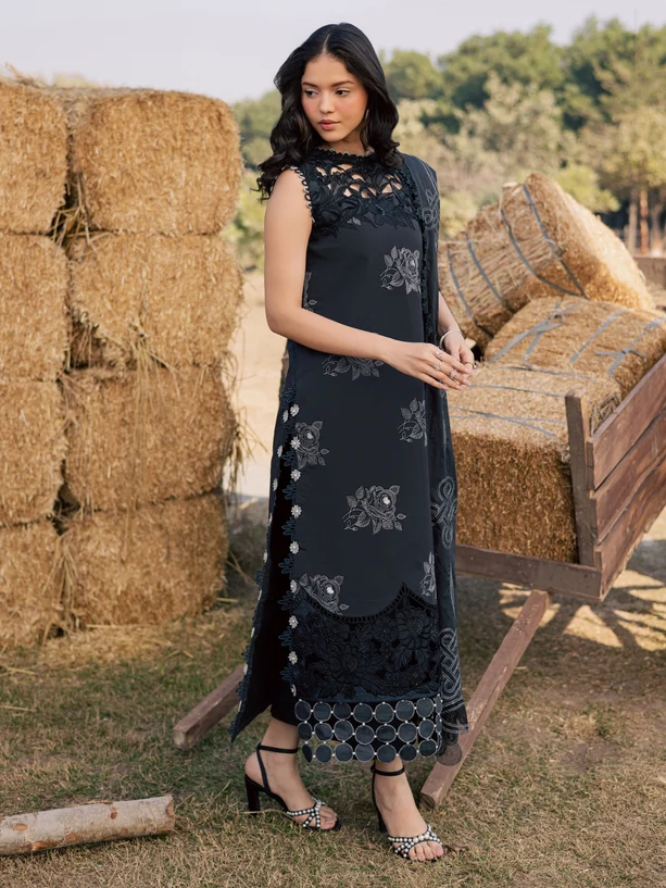 Parishay Summer Queen Lawn Collection'26 Vol 2 – SQ-14 | Embroidered 3 Piece Lawn Suit - Image 2