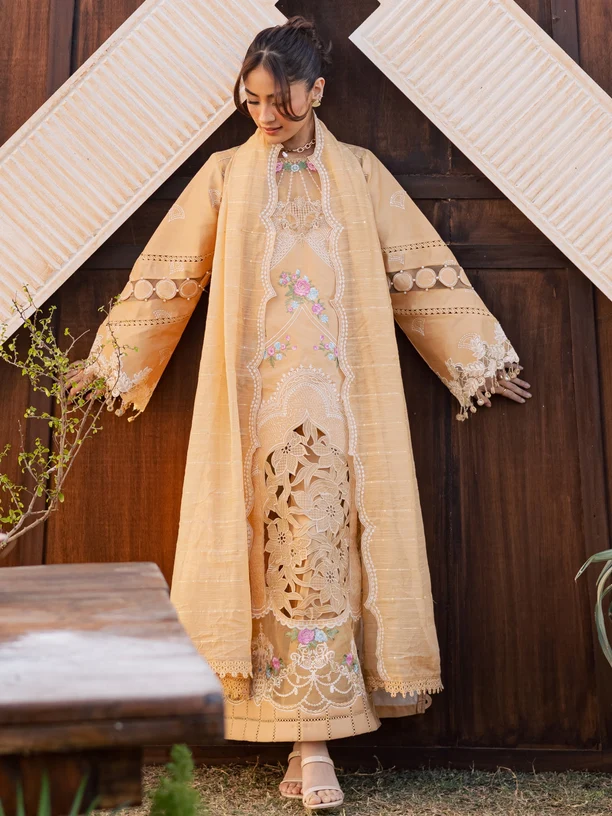 Parishay Summer Queen Lawn Collection'26 Vol 2 – SQ-08 | Embroidered 3 Piece Lawn Suit - Image 2