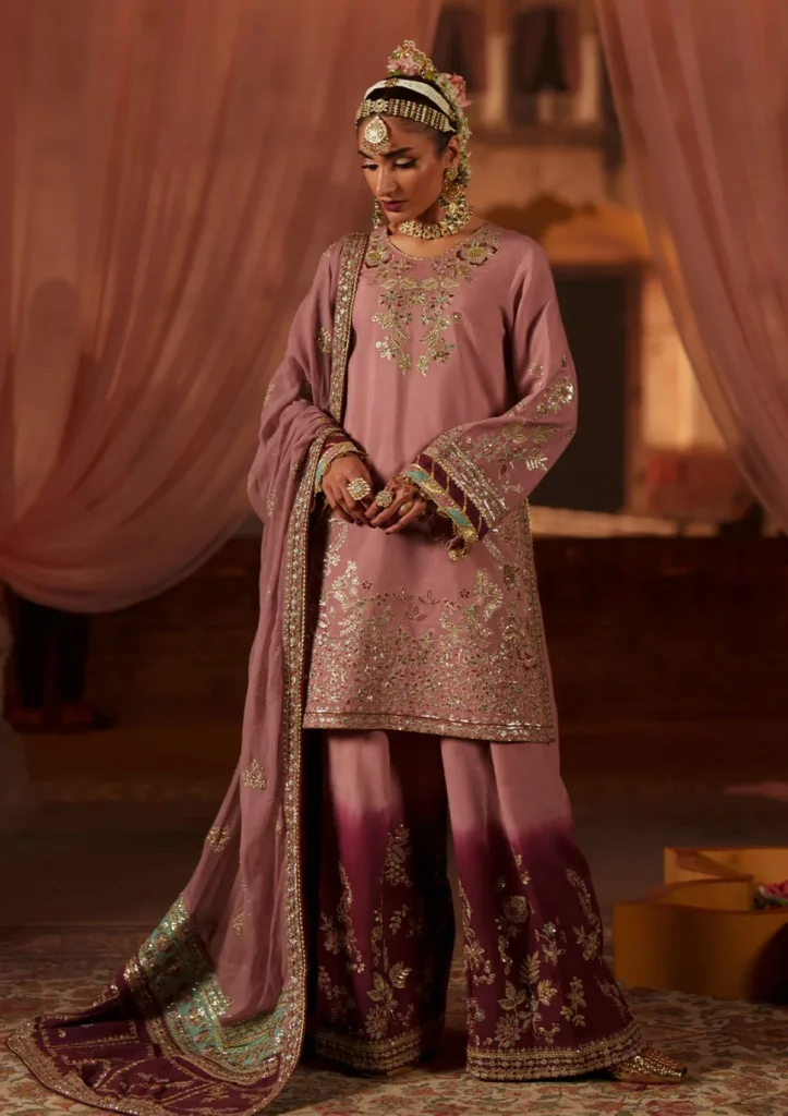 AJR Abbas Jamil Rajpoot Meharma Aylaa 3 Piece Unstitched Embroidered Rawsilk Suit ASE-23