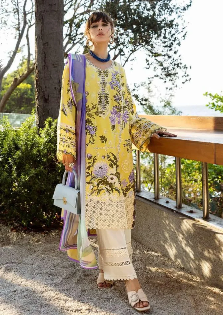 Nouveau Chapitre by Esmel Chikan Embroidered Lawn 3 Piece Suit Noore ESL2509