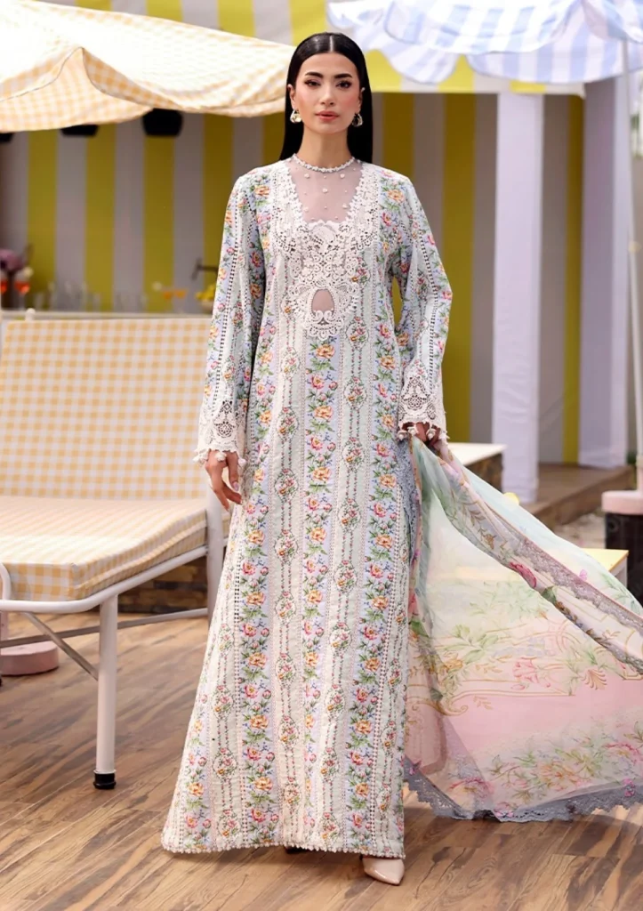 M.Prints Volume 30 Printed Lawn 3 Piece Suit 10B