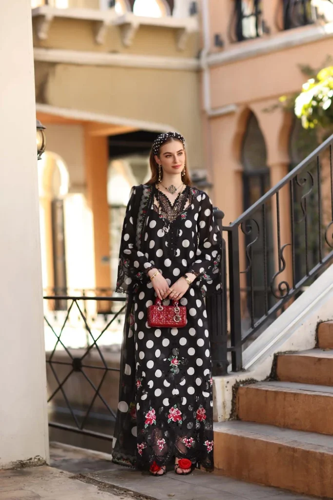 Noor by Saadia Asad Eid Luxe Printskhaas 3 Piece Unstitched Digital Printed Lawn Suit D4A