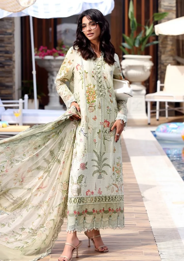 M.Prints Volume 30 Printed Lawn 3 Piece Suit 4B