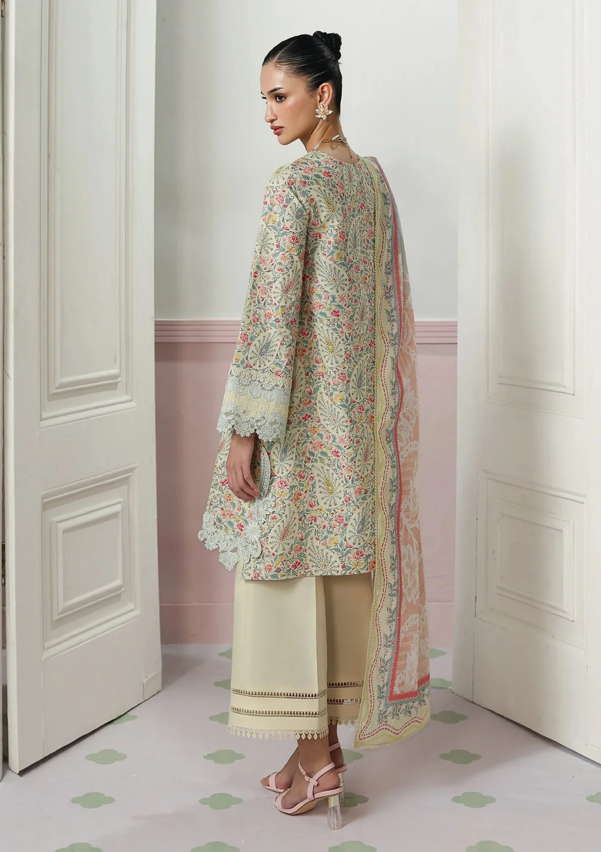 Qalamkar Qprints Drop II Zayra 3 Piece Unstitched Digital Printed Lawn Suit QQP-04-B