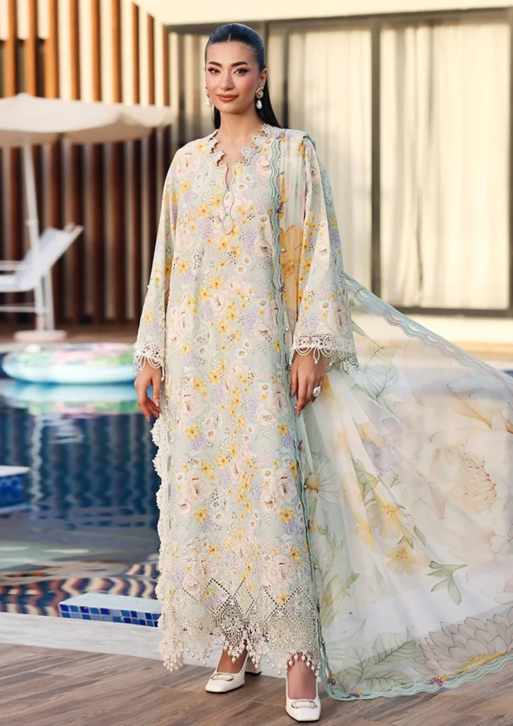 M.Prints Volume 30 Printed Lawn 3 Piece Suit 7A