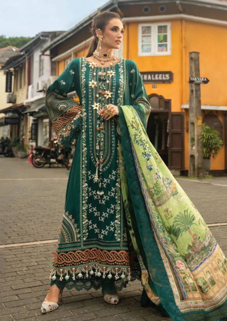 Neroli Luxury Lawn by Annus Abrar Embroidered 3 Piece Suit Rela AA-NLL-26-03
