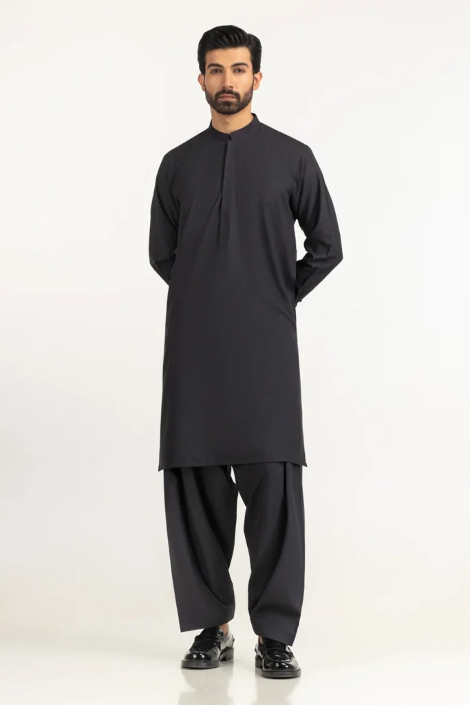 Gul Ahmed Regular Fit Embroidered Suit