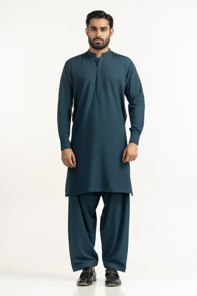 Gul Ahmed Regular Fit Embroidered Suit