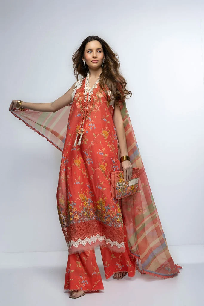 Sobia Nazir Vital Collection Design 3A Printed Unstitched Lawn Suit